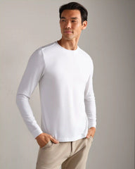 Origin Long Sleeve Tee - Slim -- White