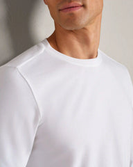 Origin Long Sleeve Tee - Slim -- White