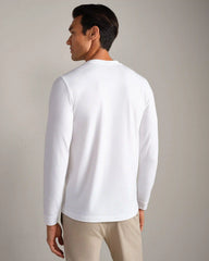 Origin Long Sleeve Tee - Slim -- White