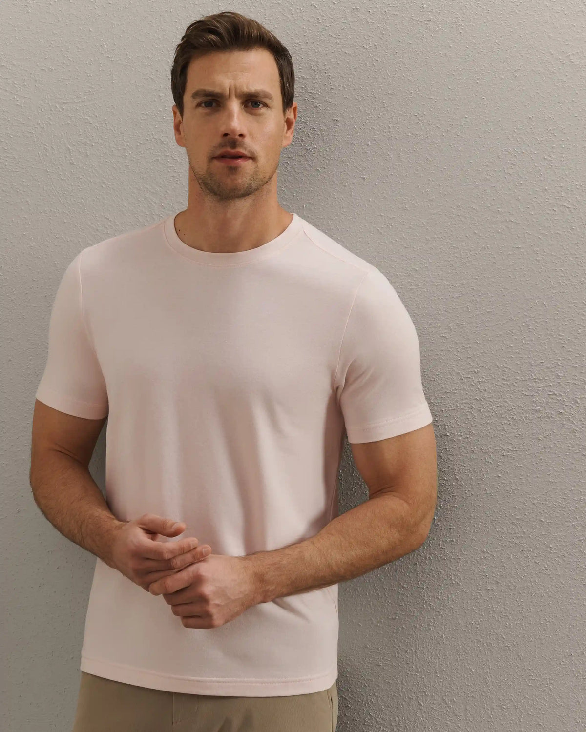 Origin Tee - Slim Fit -- Pink Calcite