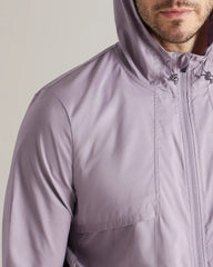Outpace Full Zip Jacket -- Gray Stone