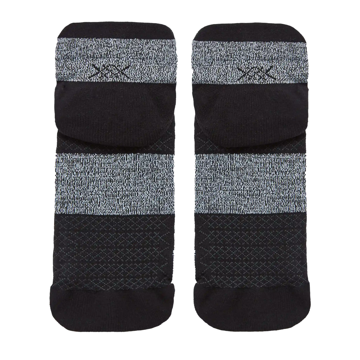 Essentials Ankle Sock -- Heather Gray/Black