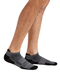Essentials Ankle Sock -- Heather Gray/Black