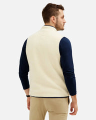 Sherpa Fleece Vest -- Natural