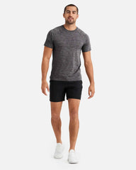 Vapor Training Tee -- Asphalt Heather