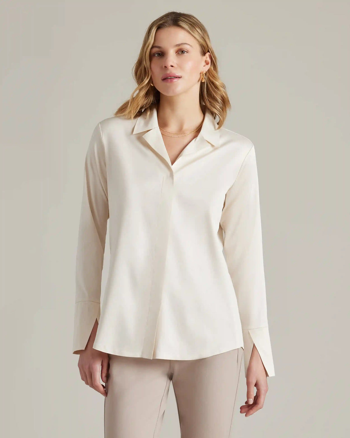 Party Blouse -- Cream