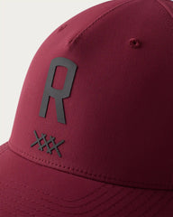 Peak Hat -- Dark Brick Red