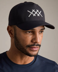 Peak Hat - Captain's Stitch -- Pure Black