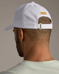 Peak Hat - Captain's Stitch -- White