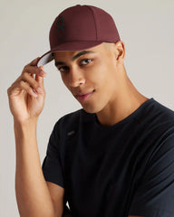 Peak Hat -- Red Mahogany