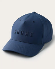 Peak Hat - Rhone Word Mark -- True Navy