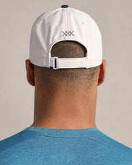 Peak Hat - Rhone Word Mark -- True Navy / Ivory
