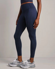 PowerShine 7/8 Legging -- Navy Blue