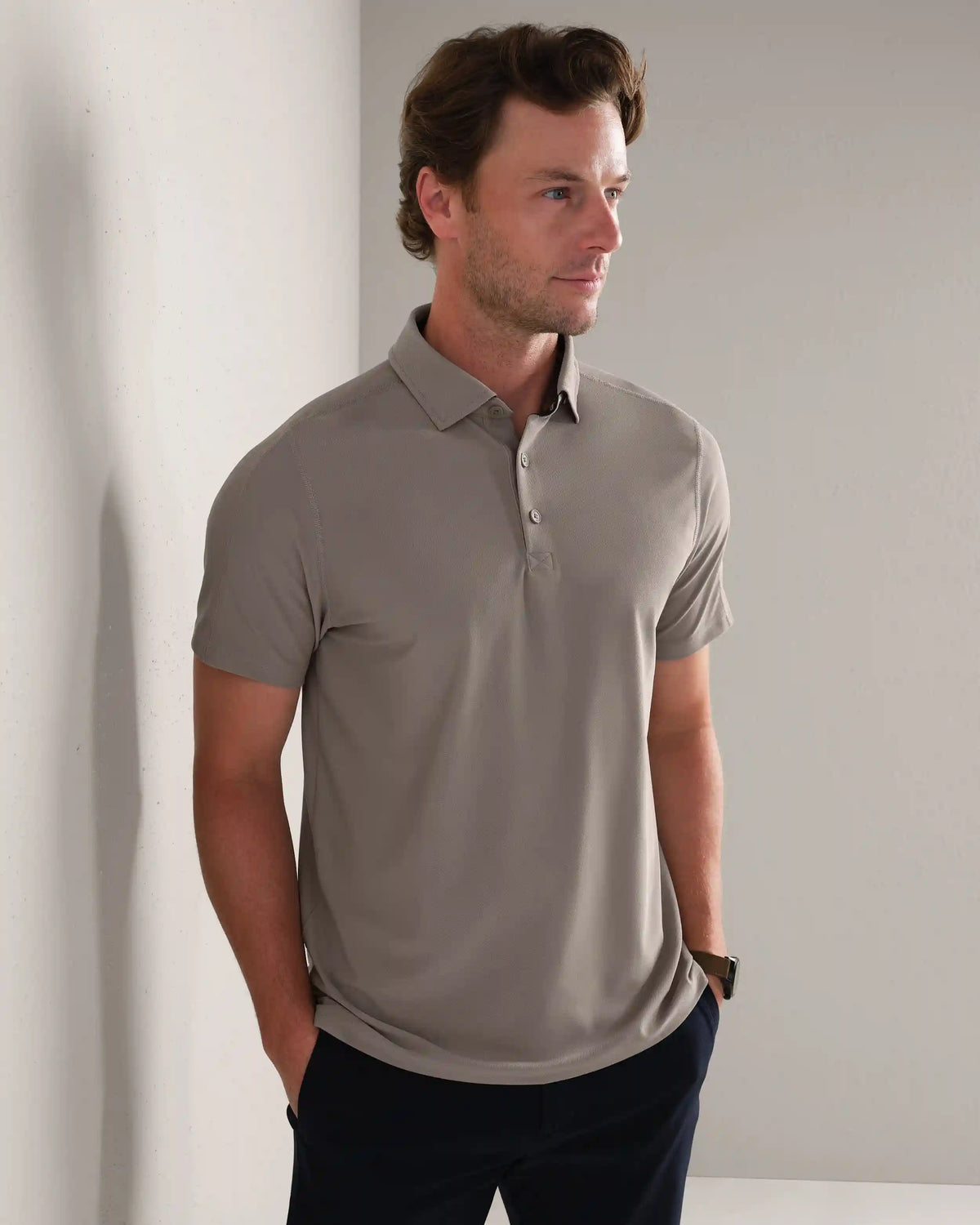 Regatta Pique Polo -- Foggy Taupe