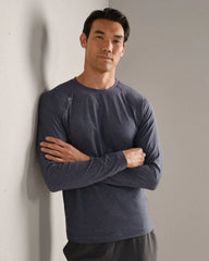 Reign Long Sleeve Tee -- Midnight Heather