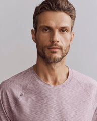 Reign Tee -- Discreet Mauve Space Dye