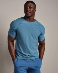 Reign Short Sleeve -- Ash Blue/Cool Mint Heather