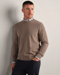 Resolve Pique Sweater -- Foggy Taupe