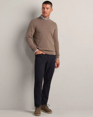 Resolve Pique Sweater -- Foggy Taupe