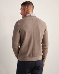 Resolve Pique Sweater -- Foggy Taupe