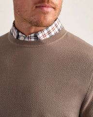 Resolve Pique Sweater -- Foggy Taupe