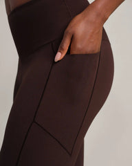 Revive™ 7/8 Pocket Legging -- Dark Espresso
