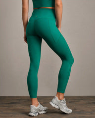 Revive™ 7/8 Pocket Legging -- Emerald Green