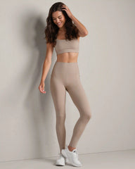 Revive™ Cami Sport Bra -- Beige Stone