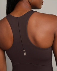 Revive™ Longline Bra -- Dark Espresso