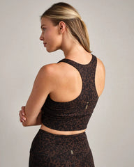 Revive™ Longline Bra -- Java Leopard