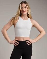 Revive™ Longline Bra -- Snow White