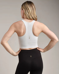 Revive™ Longline Bra -- Snow White