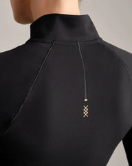 Revive™ 1/4 Zip -- Pure Black