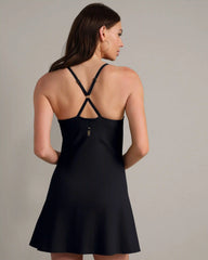 Revive™ Rib Dress -- Black