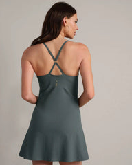 [OFFLINE] Revive™ Rib Dress -- Green Smoke