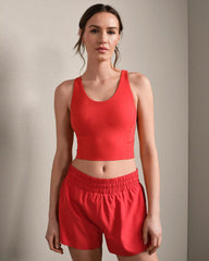Revive™ Scoop Longline -- Cabana Red