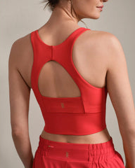Revive™ Scoop Longline -- Cabana Red