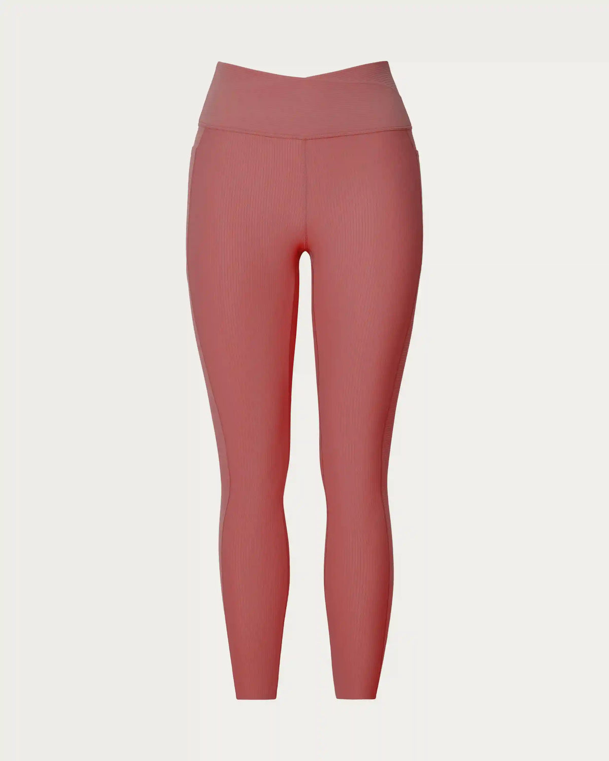 Ripple 7/8 Pocket Legging -- Hibiscus Blush