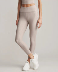Ripple 7/8 Pocket Legging -- Taupe