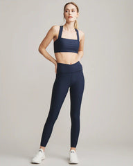 Ripple Bra -- Navy Blue