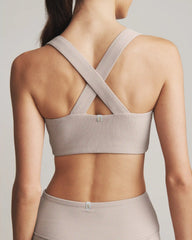 Ripple Bra -- Taupe