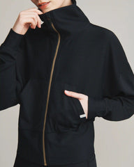 Ripple Full Zip -- Black