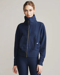 Ripple Full Zip -- Navy Blue