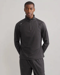 Rise 1/4 Zip -- Asphalt