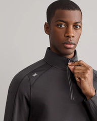 Rise 1/4 Zip -- Asphalt