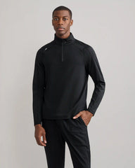 Rise 1/4 Zip -- Black