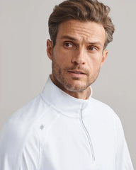 Rise 1/4 Zip -- Bright White