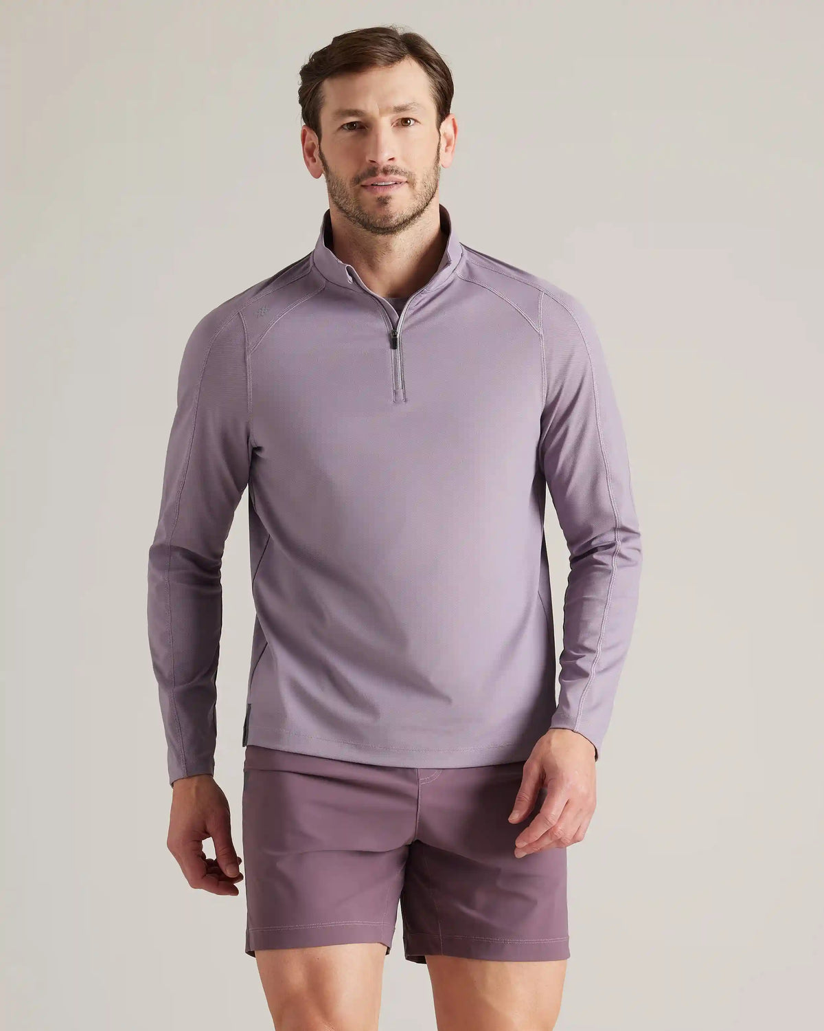 [OFFLINE] Rise 1/4 Zip -- Gray Stone