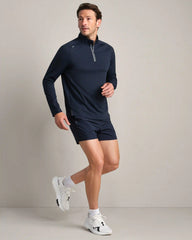 Rise 1/4 Zip -- True Navy