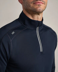 Rise 1/4 Zip -- True Navy